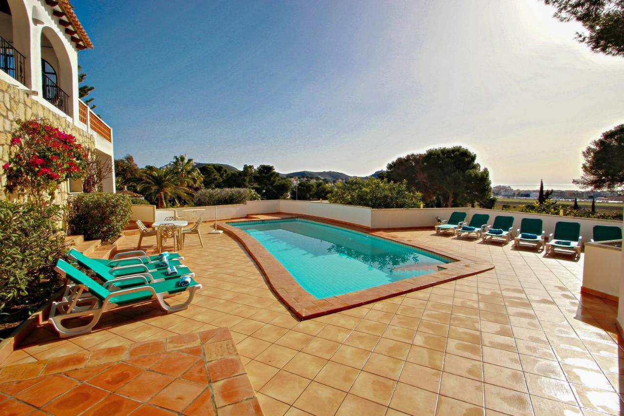 Dos Chicas - Sea View Villa With Private Pool In Moraira Teulada Exterior photo